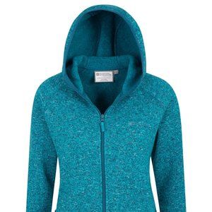 Brand New Mountain Warehouse Womens Nevis Full Zip Hoodie Fleece Jacket size 6